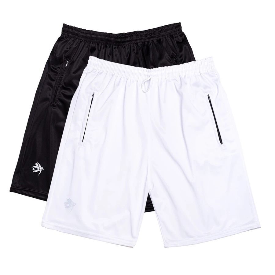 KIT 2 SHORTS (DRY-FIT) BERMUDA COM ZIPER NO BOLSO