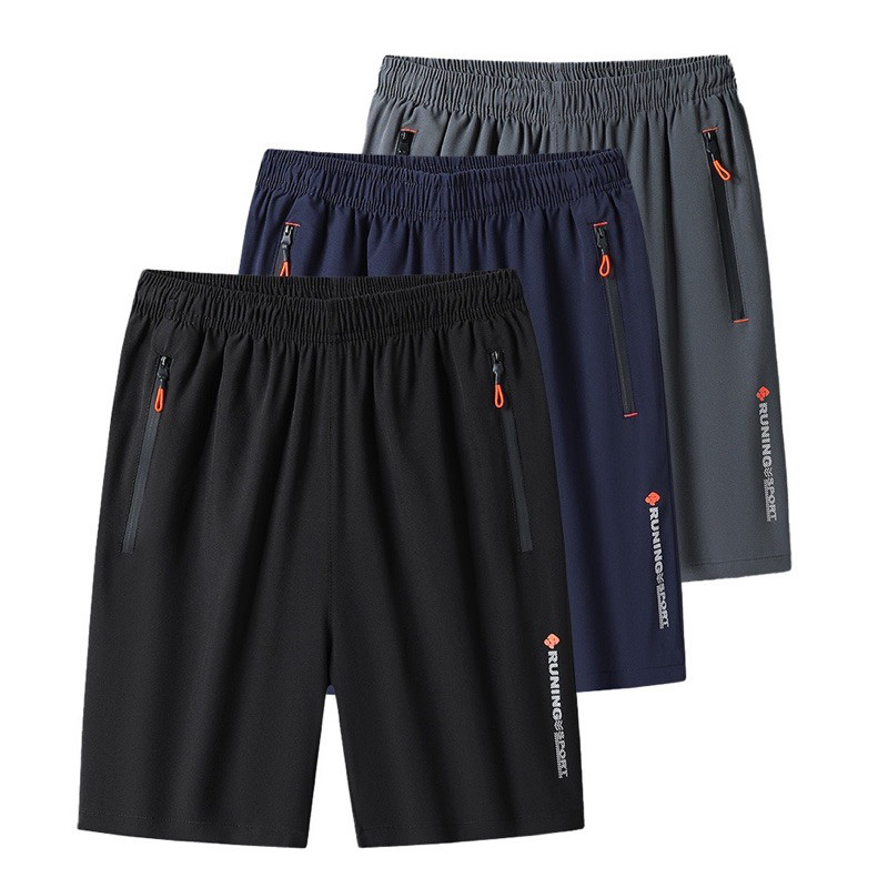 KIT 3  Bermudas Dry Fit de Alto Padrão Premium Casual Academia e Treinamento Externos e Internos