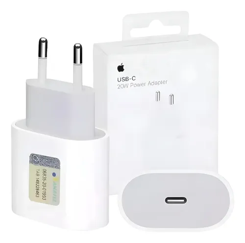 Carregador Fonte Apple Ipad Iphone Turbo Usb-c 20w Original