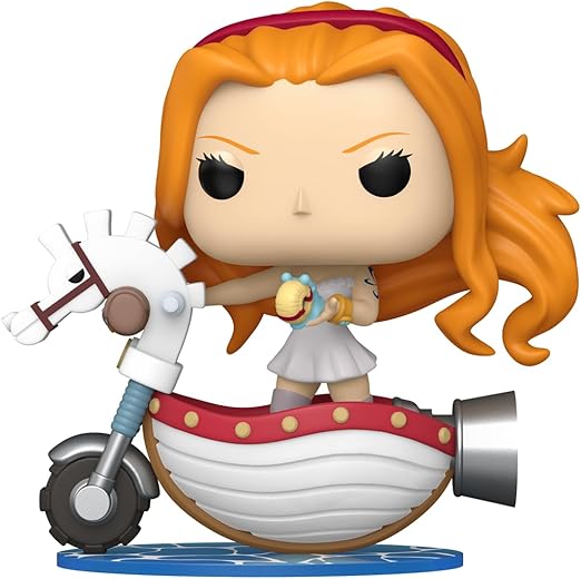 Funko Pop! Rides: One Piece - Rides Nami with White Hobby Horse (2025 Wondrous Convention Limited Edition) #128