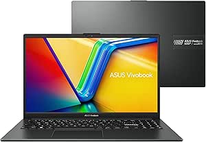 Notebook ASUS VivoBook Go 15, AMD RYZEN 5 7520U, 8GB, 512GB SSD, KeepOS, Tela 15,6" FHD, Mixed Black - E1504FA-NJ732